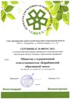 Сертификат соответствия абразивного порошка купершлака категории экологически чистых «зеленых» материалов (экоматериалов по экостандартам)